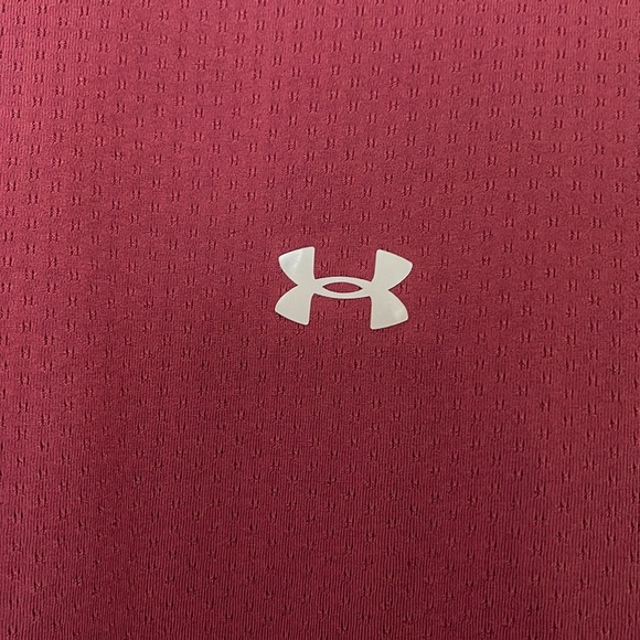 Deep Pink Under Armour Heat Gear Long Sleeve - Picture 2 of 4